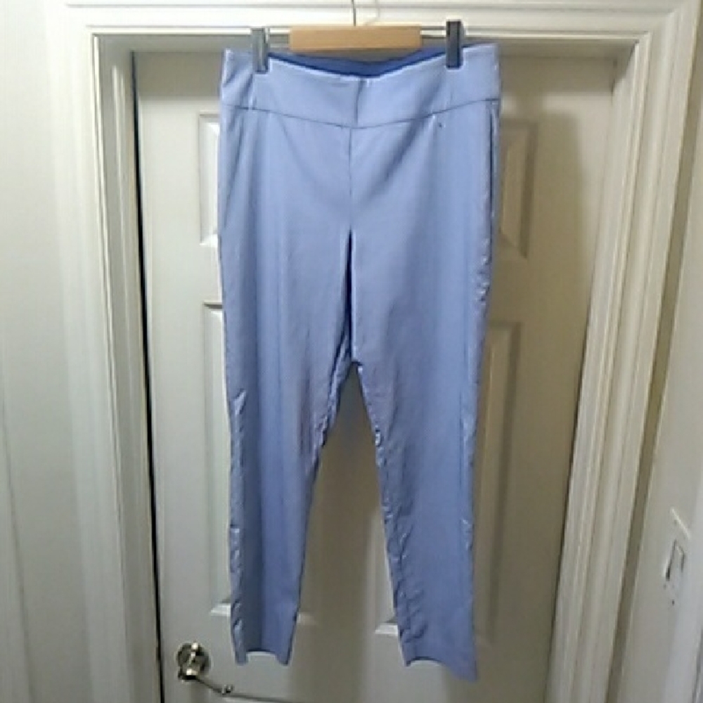 Light Blue Women's Cropped Pants
